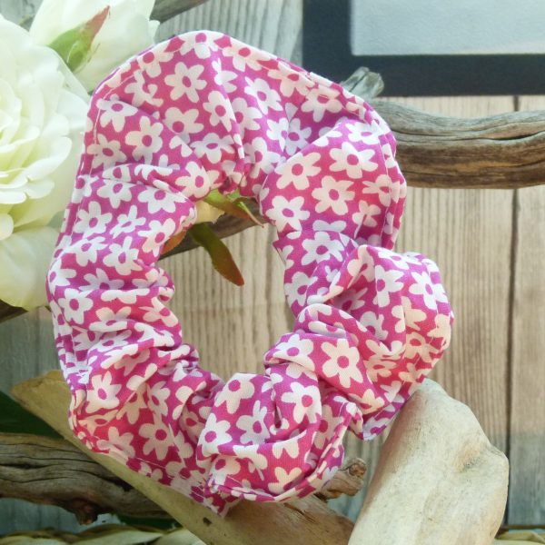 chouchou tissus recyclé double elastique fabriqué en france