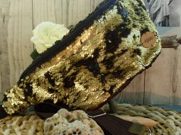 sac banane tissus recyclé fabriqué en france modèle taille L gourmandes double zip poche zipée intérieure et extérieure