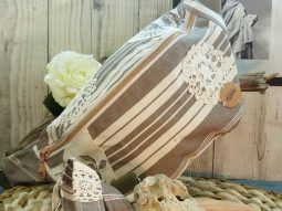 sac banane tissus recyclé fabriqué en france modèle taille L gourmandes double zip poche zipée intérieure et extérieure